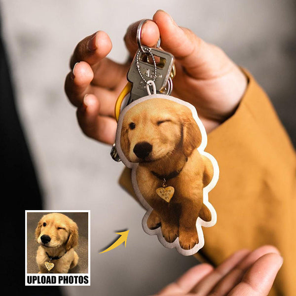 Custom 3D Photo Pillow Keychain/Backpack Pendants